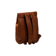 Lade das Bild in den Galerie-Viewer, The Chesterfield Brand Rucksack GRAZ Cognac | Echtes Leder
