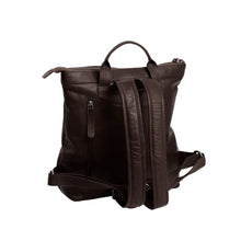 Lade das Bild in den Galerie-Viewer, The Chesterfield Brand Rucksack KOLKATA Braun | Echtes Leder
