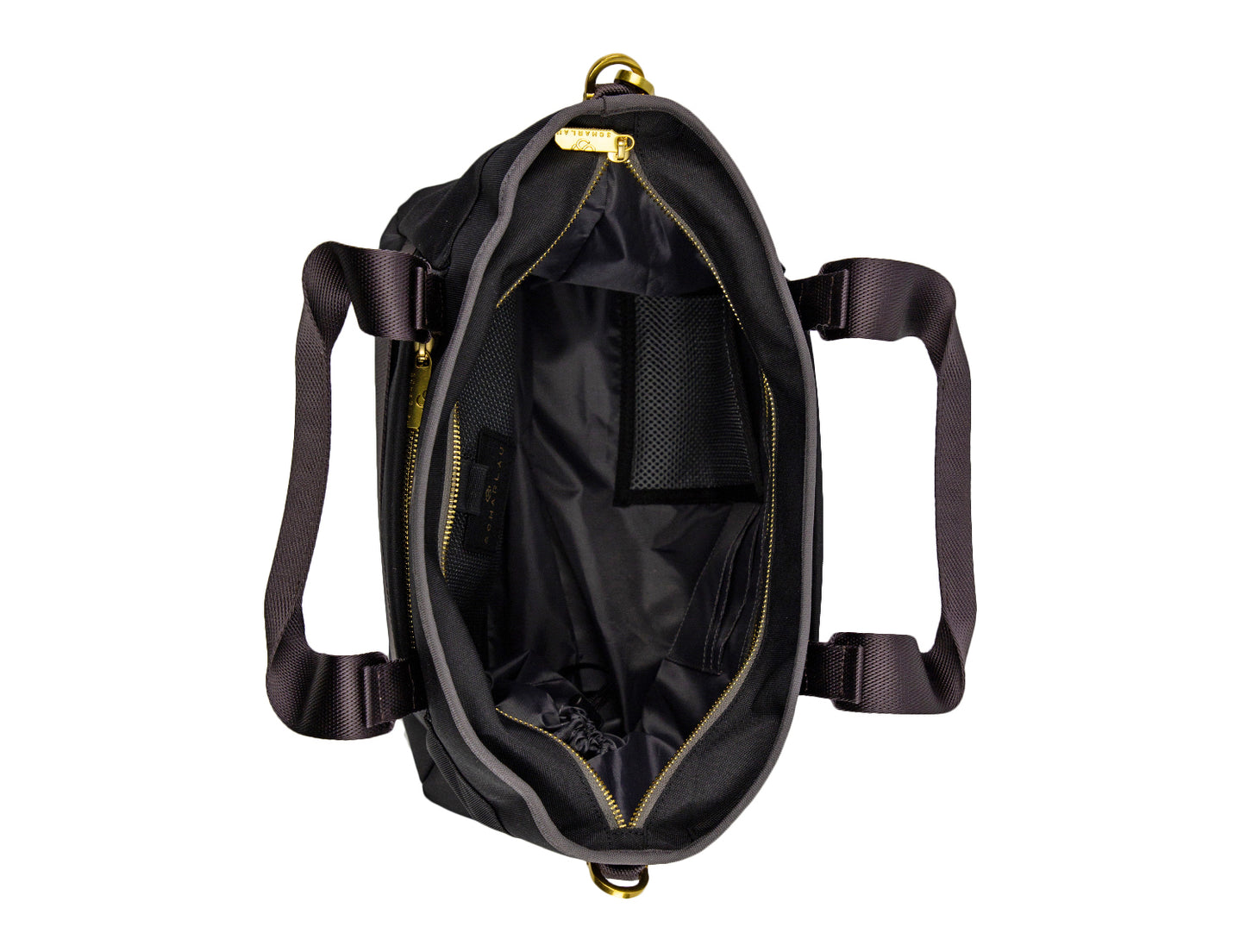 Scharlau Aktentasche STURT Black | 100% recycelte PET-Plastikflaschen