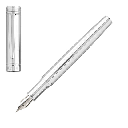 Cerruti 1881 Füllfederhalter ZOOM Classic Silver
