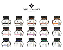 Lade das Bild in den Galerie-Viewer, Diplomat Tinte im Glas Orange 30ml
