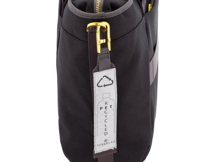 Scharlau Aktentasche STURT Black | 100% recycelte PET-Plastikflaschen