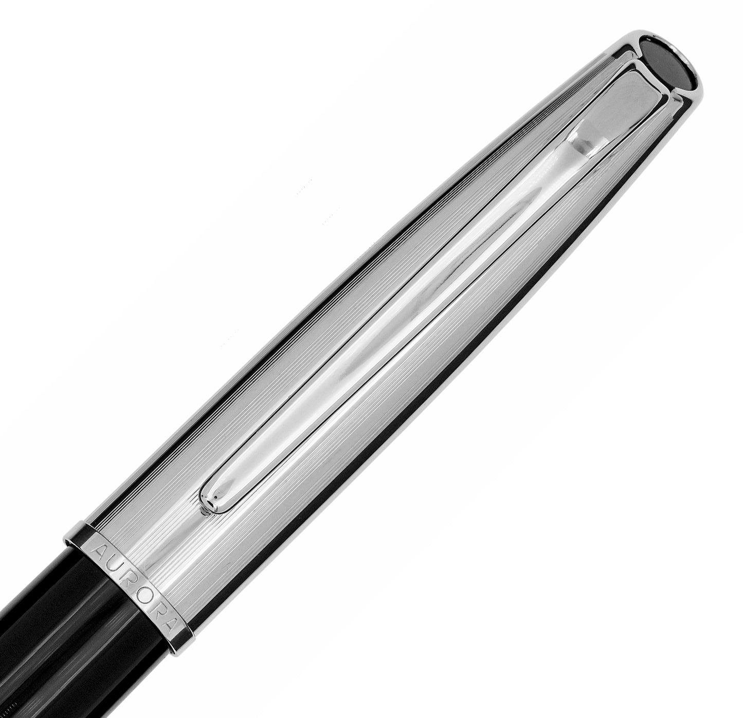 Aurora Füllfederhalter STYLE Schwarz Chrom