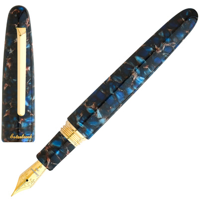 Esterbrook Füllfederhalter ESTIE Nouveau Bleu Gold Oversized
