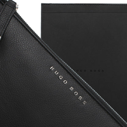 Hugo Boss Set | Kugelschreiber, Schlüsselring und Konferenzmappe A5