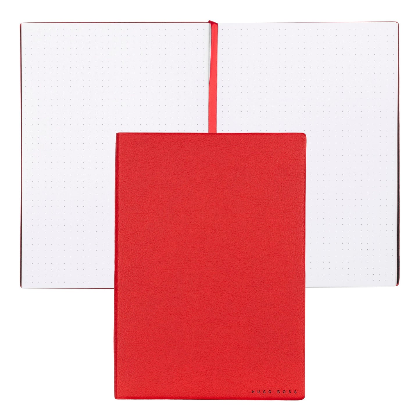 Hugo Boss Schreibset GEAR Matrix Red | Kugelschreiber und A5 Notizblock