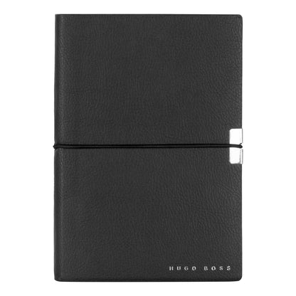 Hugo Boss Schreibset ELEGANCE STORYLINE Black | Kugelschreiber und A6 Notizblock