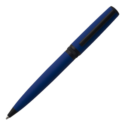 Hugo Boss Schreibset GEAR Matrix Blue | Kugelschreiber und A5 Notizblock