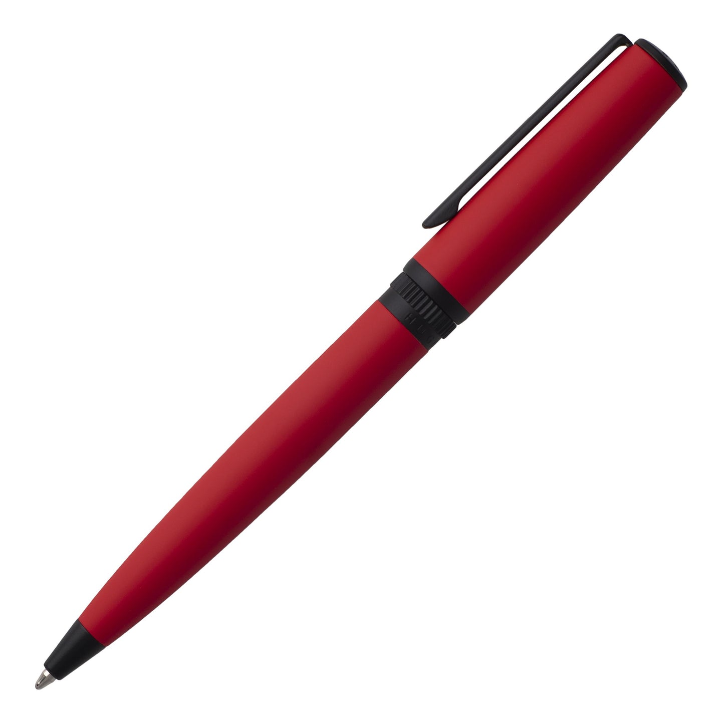Hugo Boss Schreibset GEAR Matrix Red | Kugelschreiber und A5 Notizblock