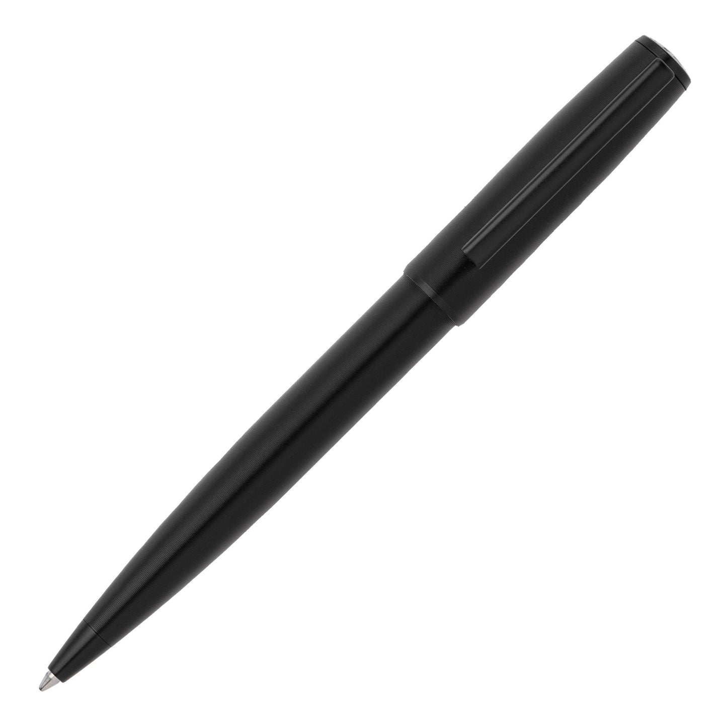 Hugo Boss Schreibset LABEL Black | Kugelschreiber und A5 Schreibmappe