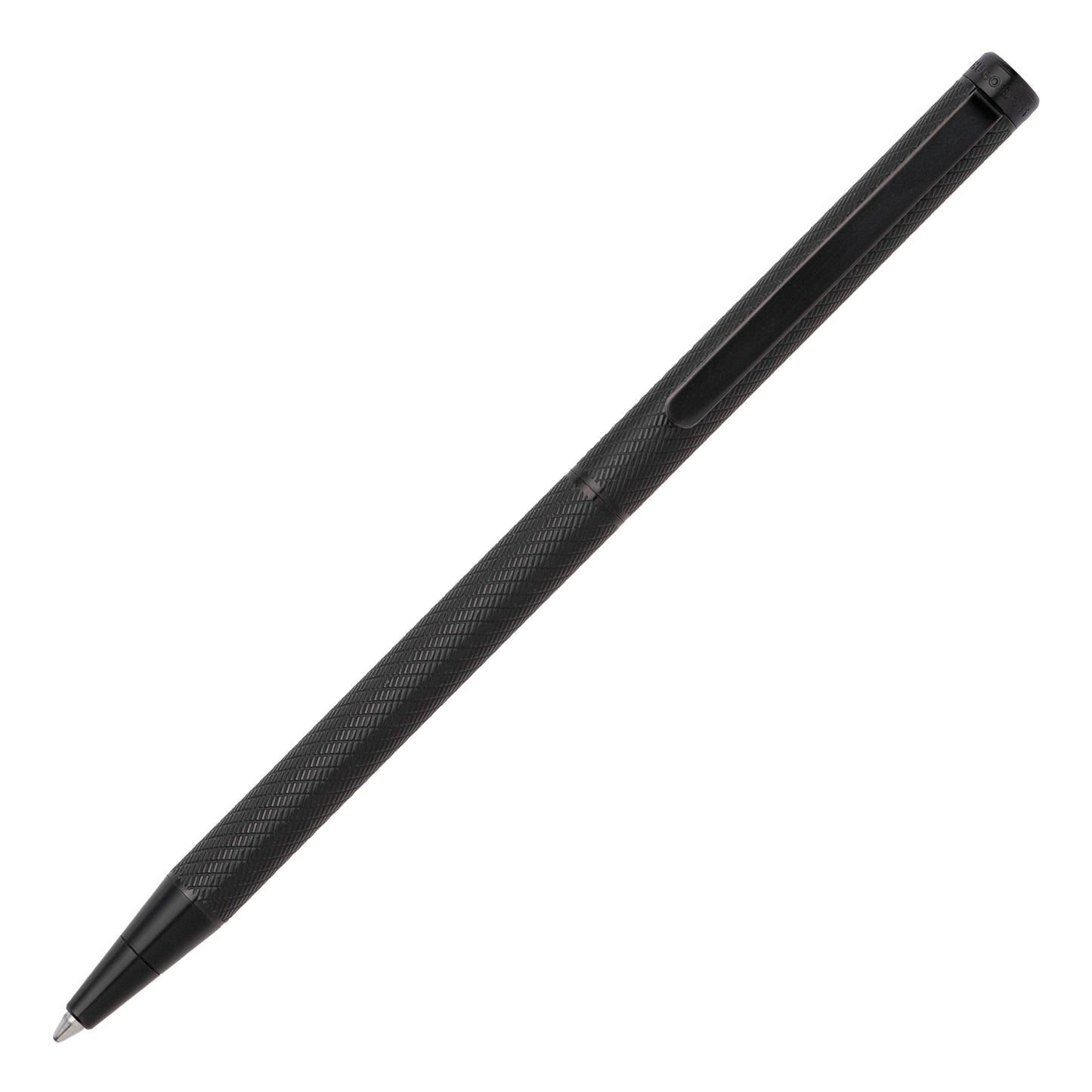 Hugo Boss Schreibset CLOUD Black | Kugelschreiber und A5 Schreibmappe