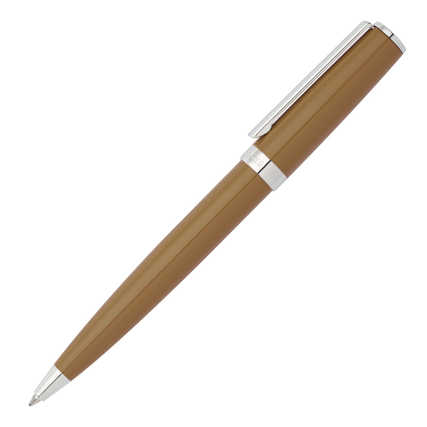 Hugo Boss Schreibset GEAR ICON Camel | Kugelschreiber und Tintenroller