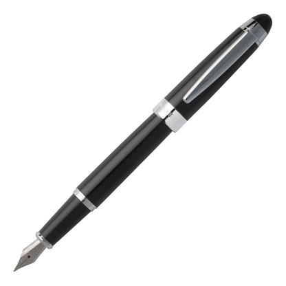 Hugo Boss Schreibset Icon Black | Kugelschreiber und Füllfederhalter
