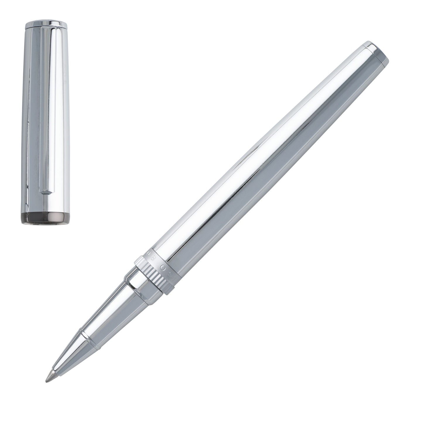 Hugo Boss Stifte-Set GEAR Chrome | Kugelschreiber und Tintenroller