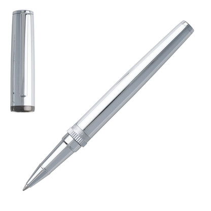 Hugo Boss Stifte-Set GEAR Chrome | Kugelschreiber und Tintenroller