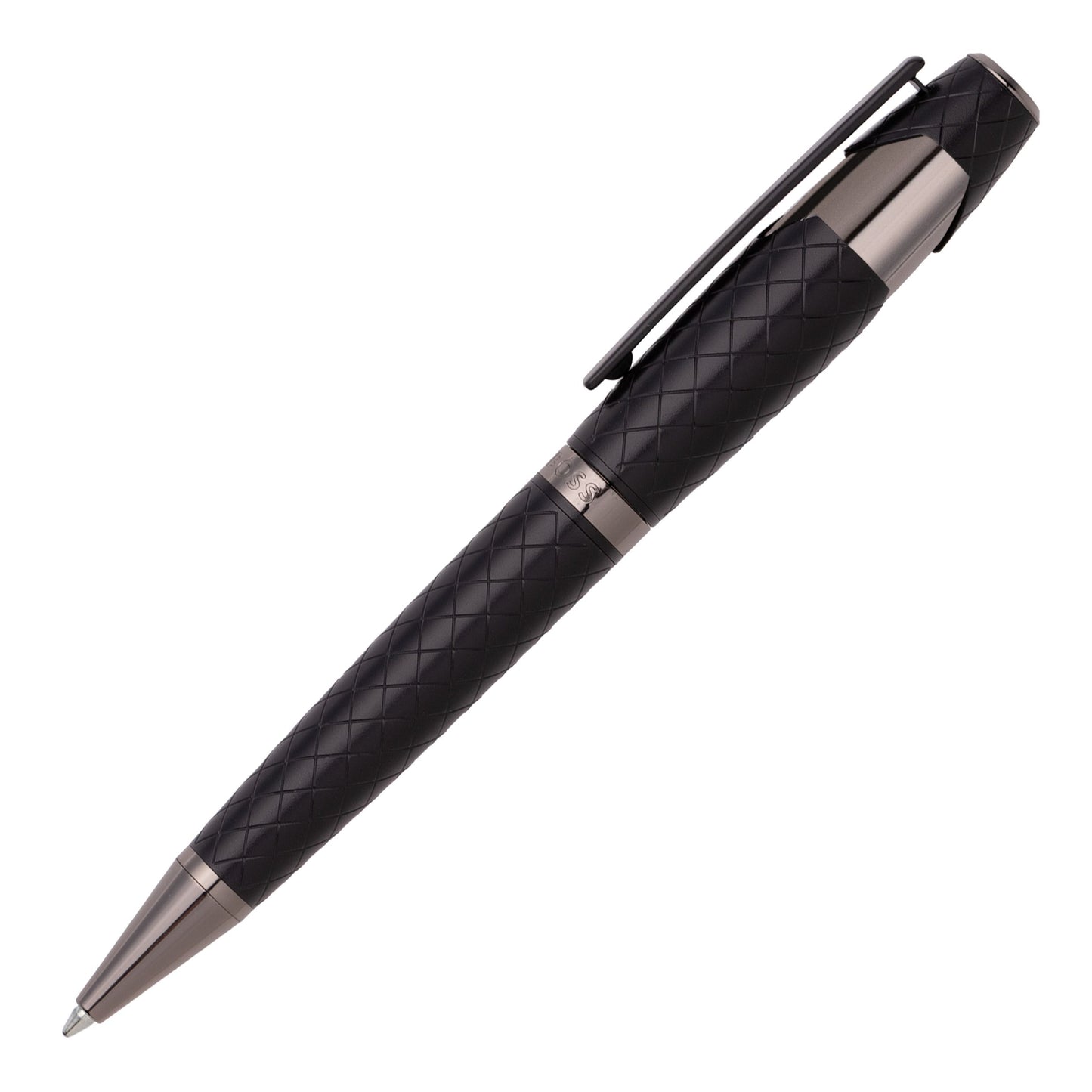 Hugo Boss Kugelschreiber CHEVRON Black