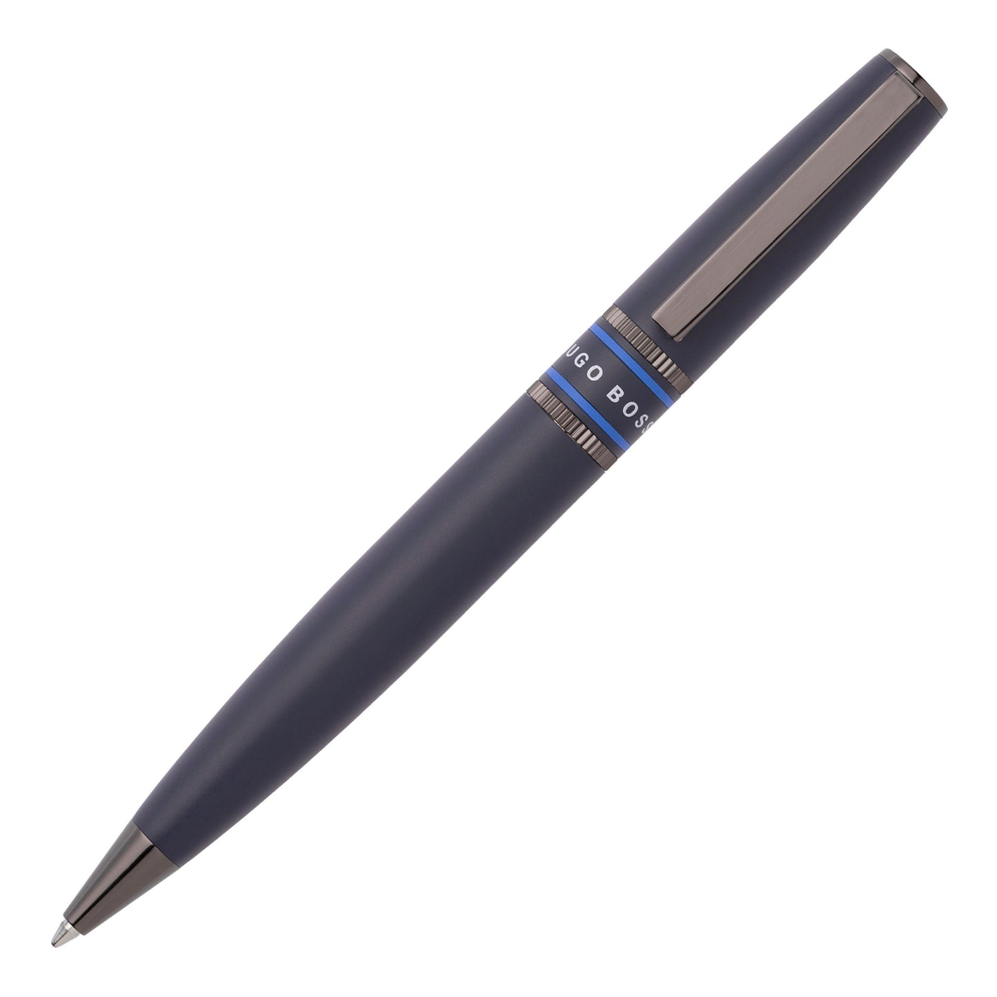 Hugo Boss Schreibset ILLUSION Gear Blue | Kugelschreiber und Tintenroller
