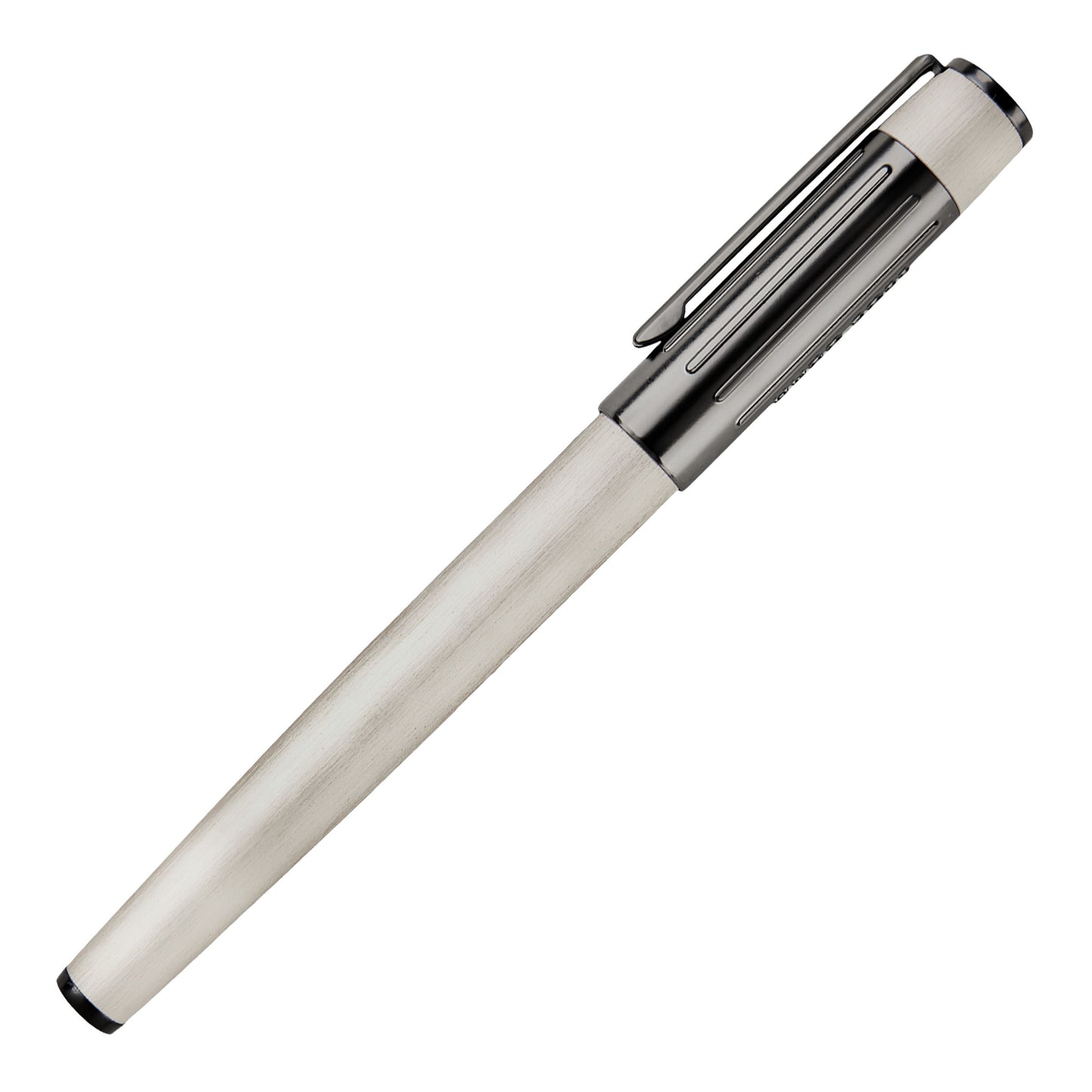 Hugo Boss Tintenroller GEAR Ribs Crome