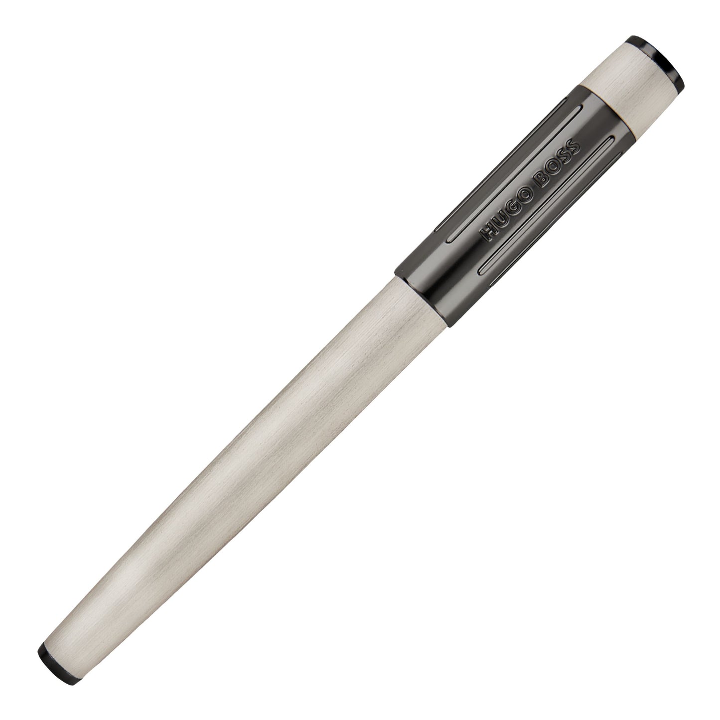 Hugo Boss Tintenroller GEAR Ribs Crome