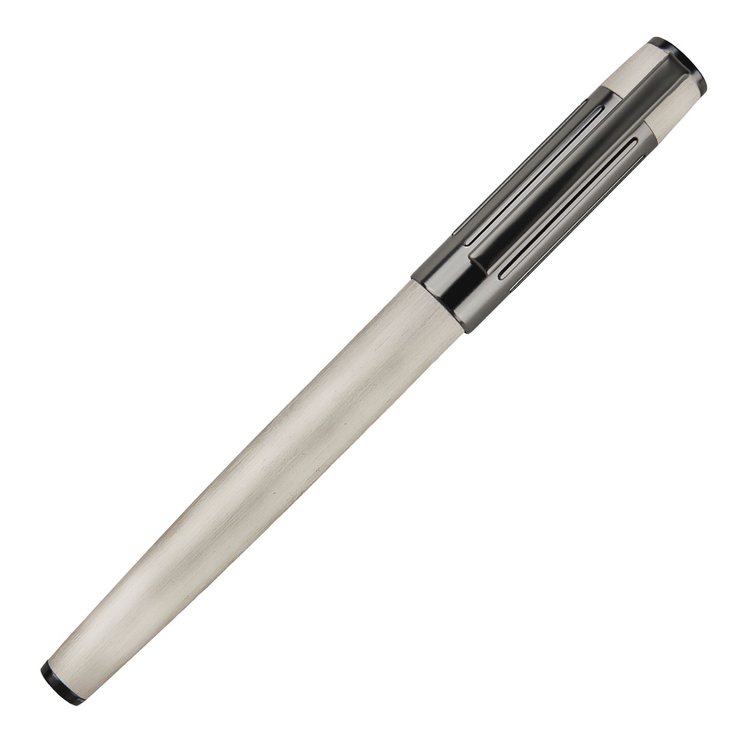 Hugo Boss Tintenroller GEAR Ribs Crome