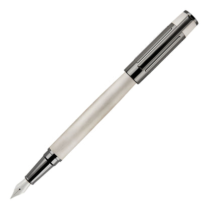 Hugo Boss Tintenroller GEAR Ribs Crome