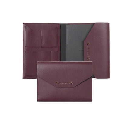 Hugo Boss Set | Kugelschreiber und Konferenzmappe A5 Burgundy