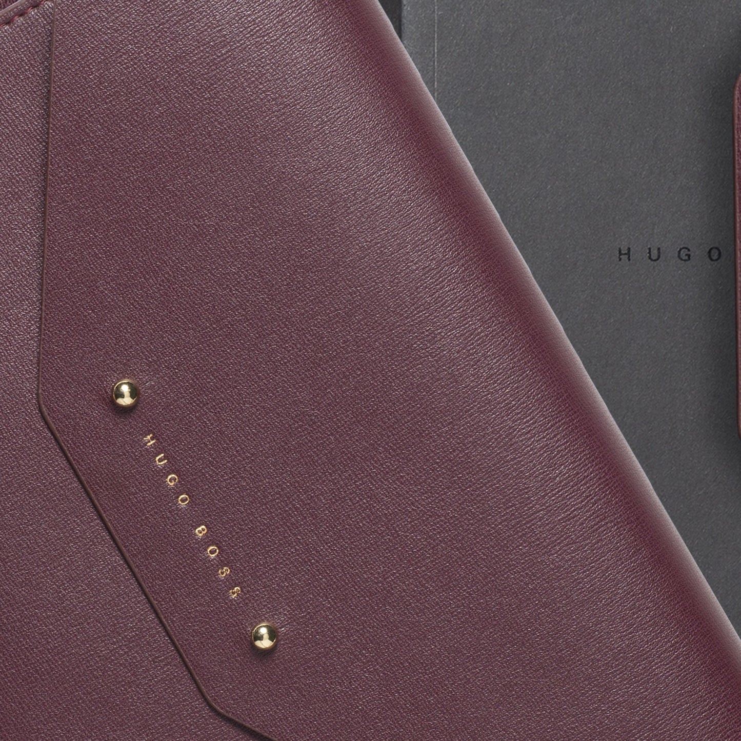 Hugo Boss Set | Kugelschreiber und Konferenzmappe A5 Burgundy