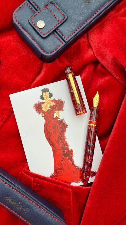 Esterbrook Füllfederhalter ESTIE Scarlet Gold