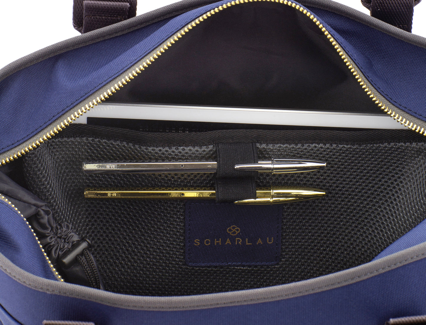 Scharlau Aktentasche STURT Blue | 100% recycelte PET-Plastikflaschen