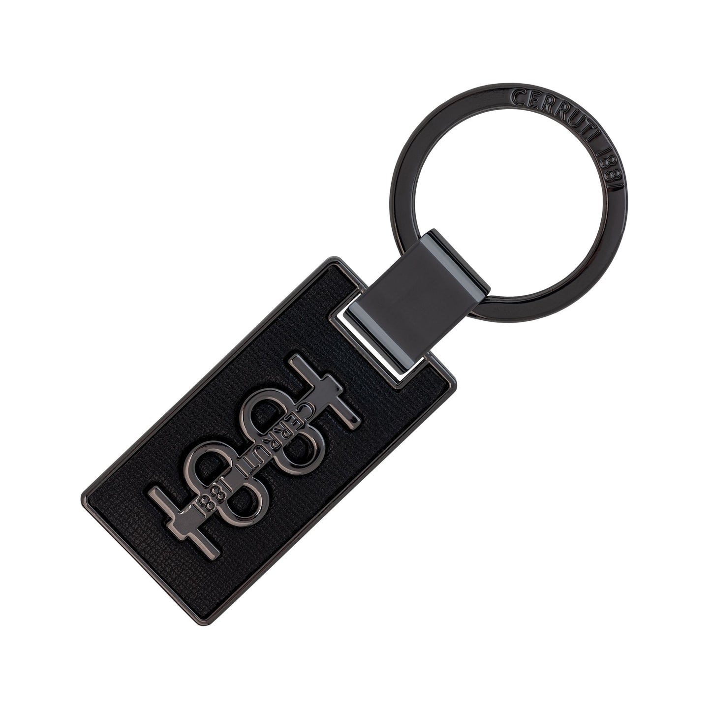 Cerruti 1881 Schreibset IRVING Black | Tintenroller, Schreibmappe A5 und Schlüsselring