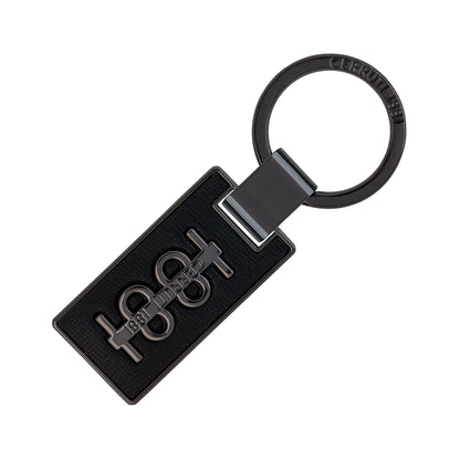 Cerruti 1881 Schreibset IRVING Black | Tintenroller, Schreibmappe A5 und Schlüsselring