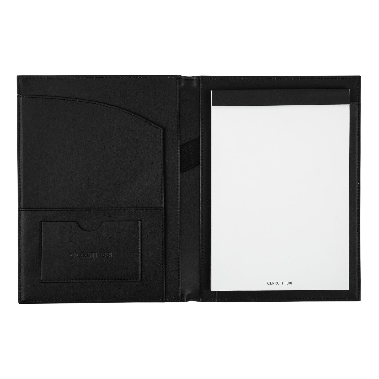 Cerruti 1881 Schreibset IRVING Black | Tintenroller, Schreibmappe A5 und Schlüsselring