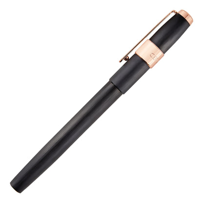 Cerruti 1881 Tintenroller BLOCK Brushed Black