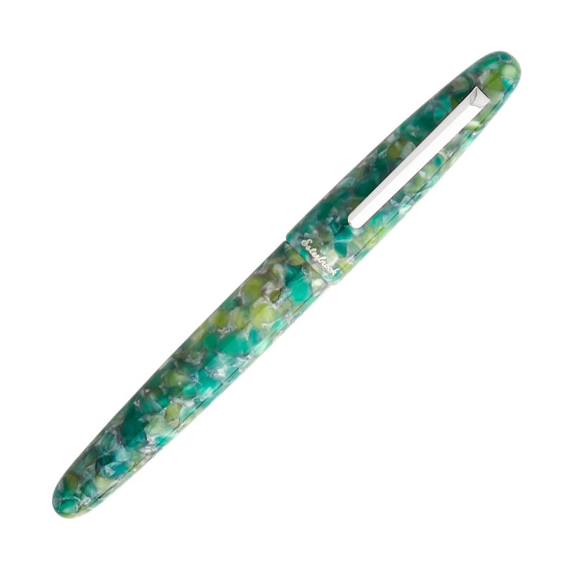 Esterbrook Füllfederhalter ESTIE Sea Glass Silber Oversized