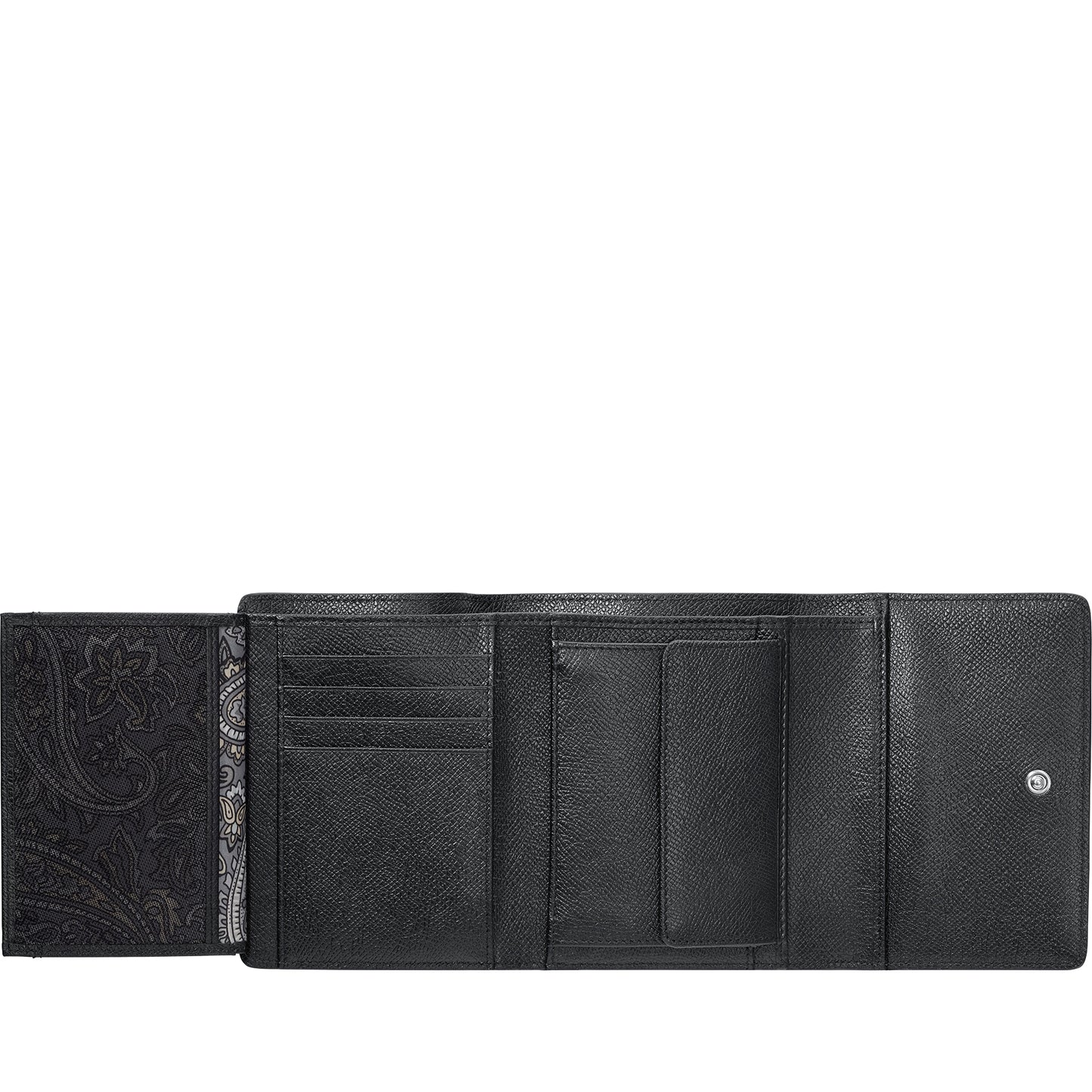 Picard Damen Geldbörse MIRANDA 1 8927 Schwarz | Echtes Leder