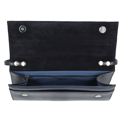 Picard Abendtasche AUGURI 4946 Ozean | Echtes Leder