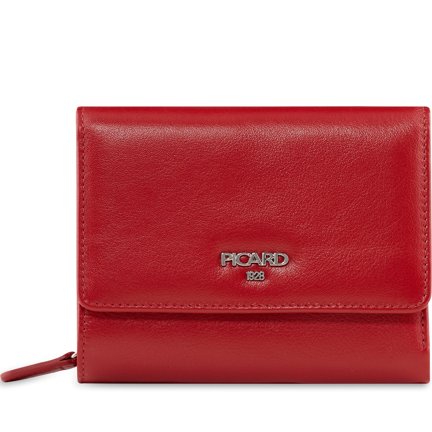 Picard Damen Geldbörse BINGO 8489 Rot  | Echtes Leder