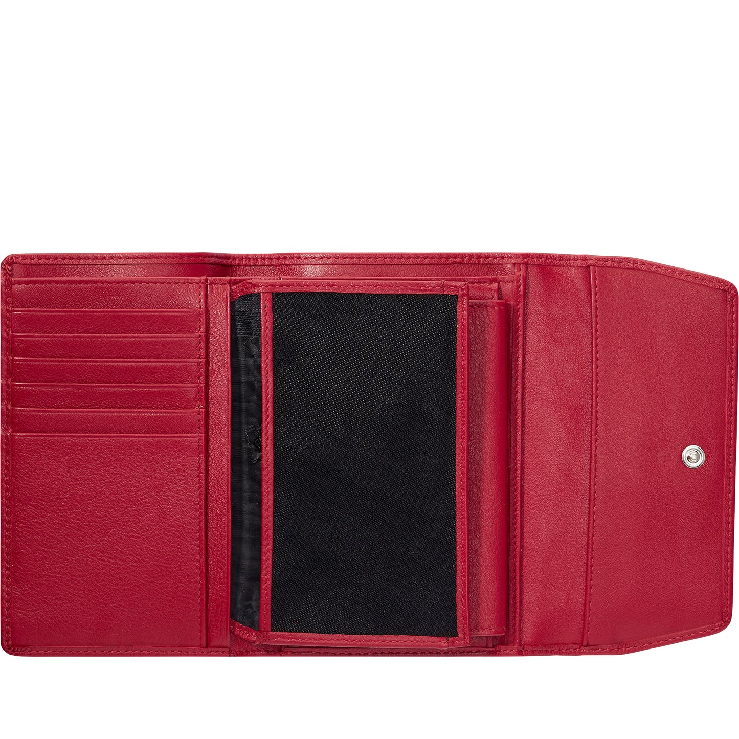 Picard Damen Geldbörse BINGO 8881 Rot | Echtes Leder
