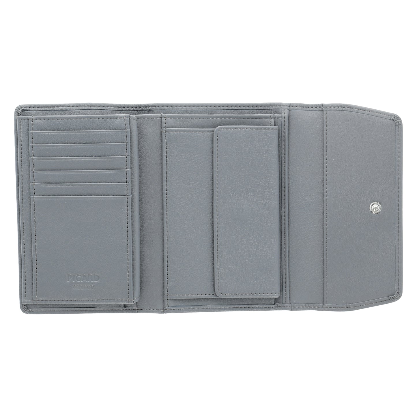 Picard Damen Geldbörse BINGO 8881 Granite | Echtes Leder