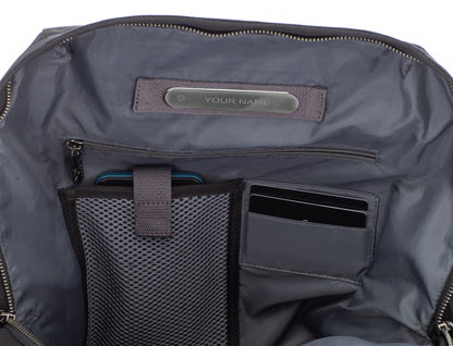 Scharlau Rucksack TANAMI Black | 100% recycelte PET-Plastikflaschen
