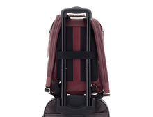 Lade das Bild in den Galerie-Viewer, Scharlau Rucksack NIELSEN Burgundy - Off-white | Echtes Leder
