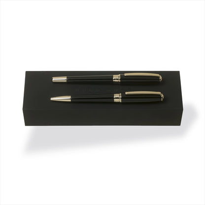 Hugo Boss Stifte-Set ESSENTIAL LADY Black | Kugelschreiber und Tintenroller