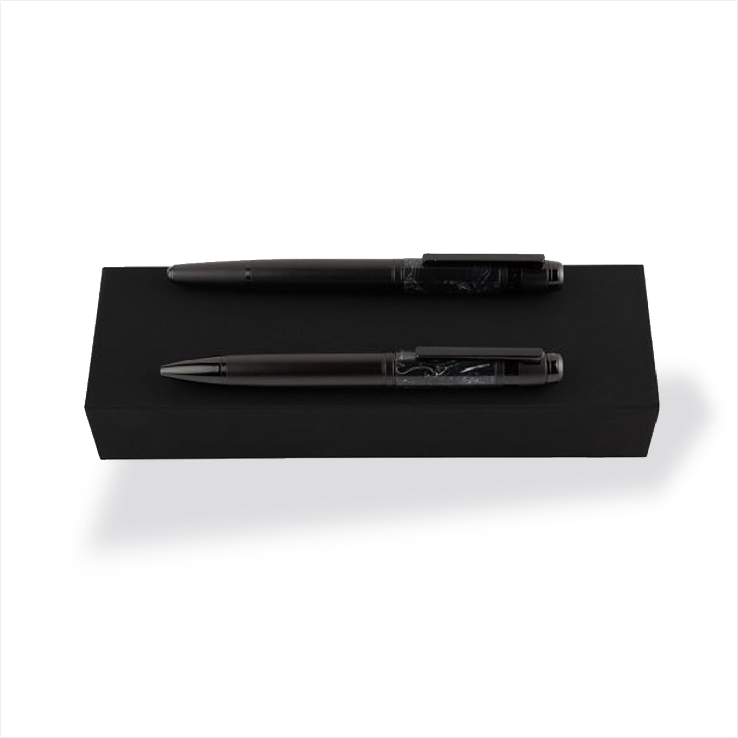 Hugo Boss Stifte-Set FUSION Marble | Kugelschreiber und Füllfederhalter