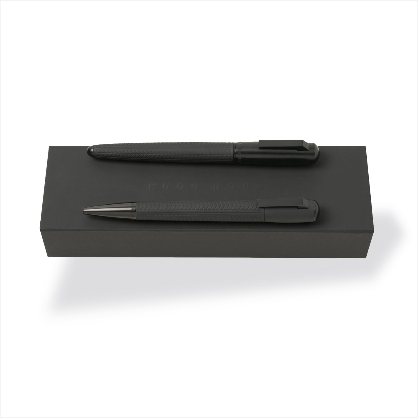 Hugo Boss Stifte-Set PURE Tire | Kugelschreiber und Füllfederhalter