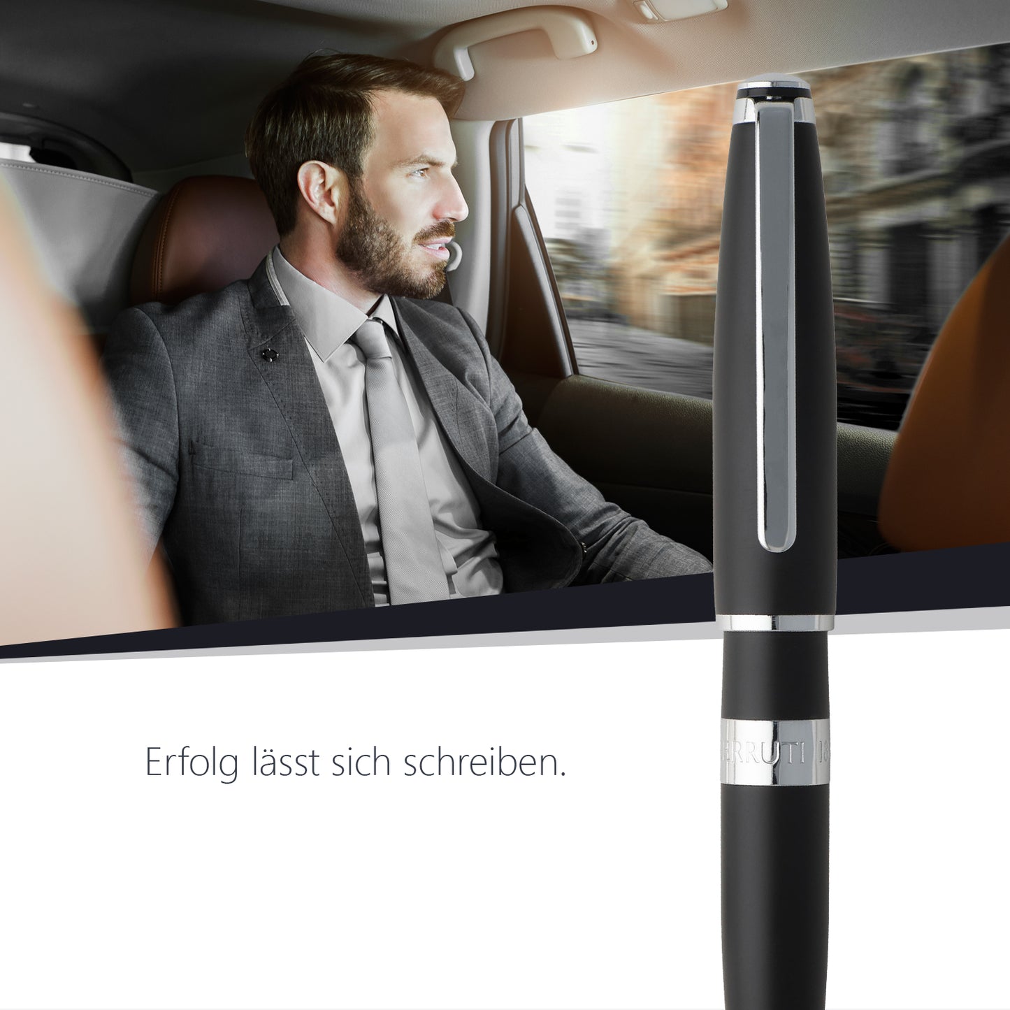 Cerruti 1881 Kugelschreiber BICOLORE Black