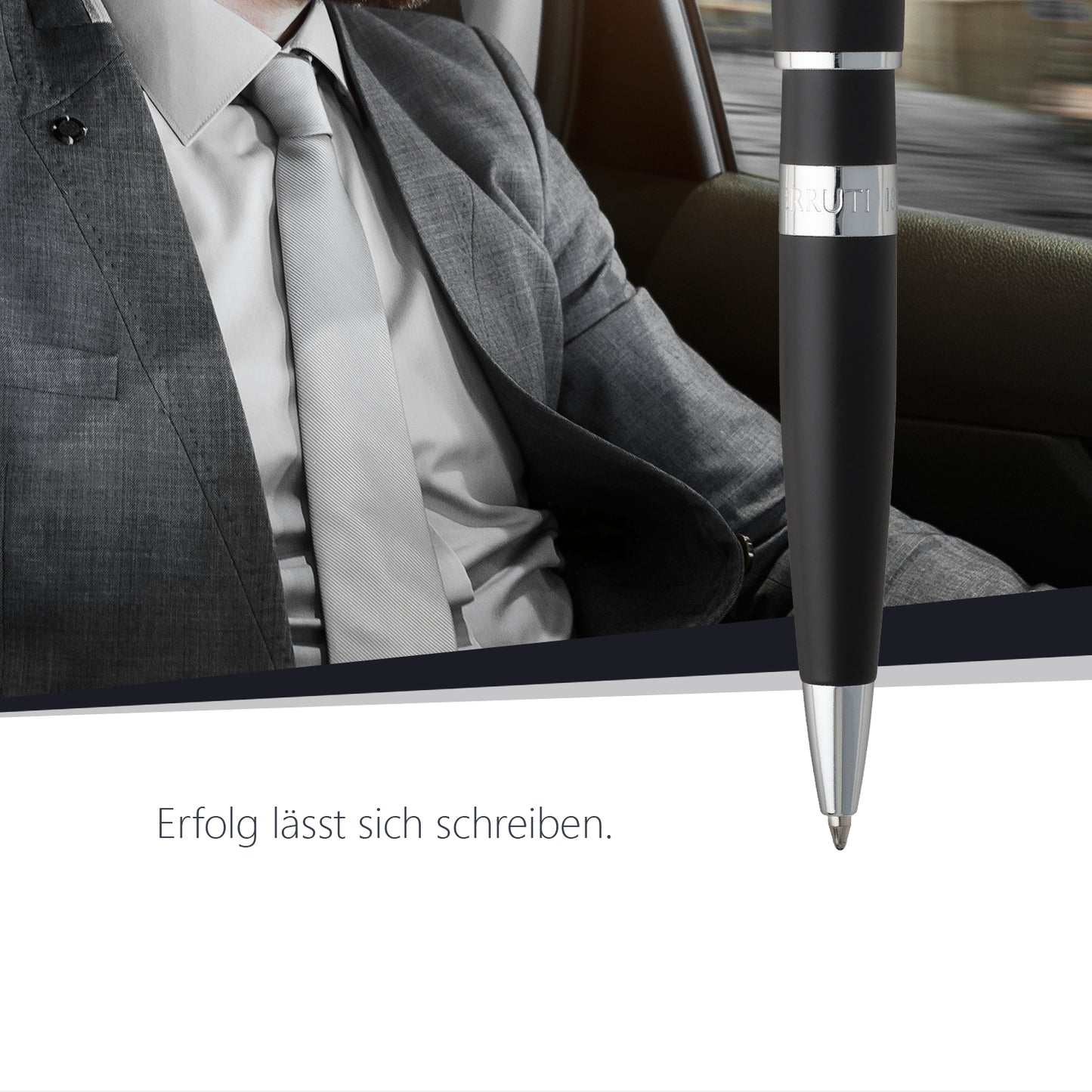 Cerruti 1881 Kugelschreiber BICOLORE Black
