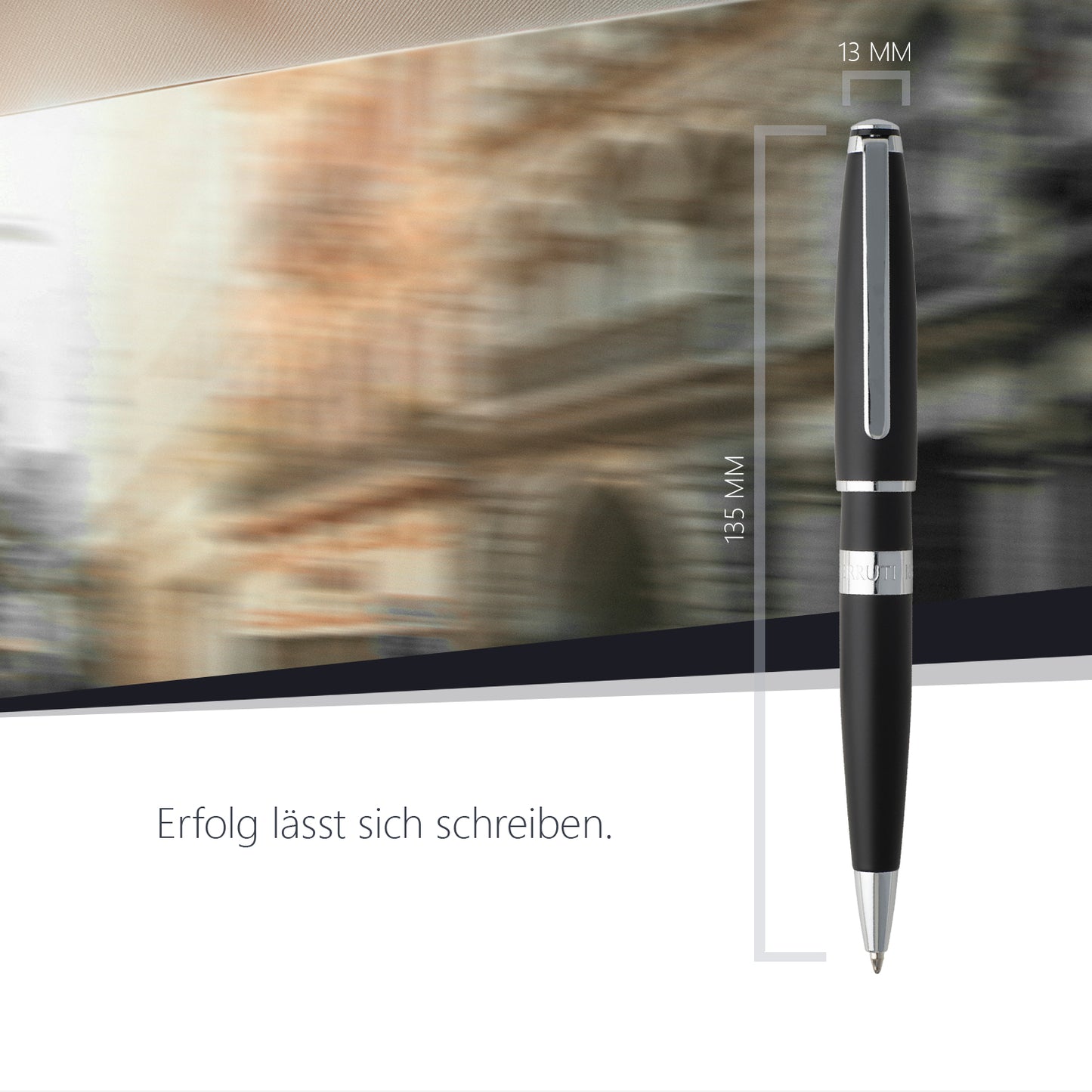 Cerruti 1881 Kugelschreiber BICOLORE Black