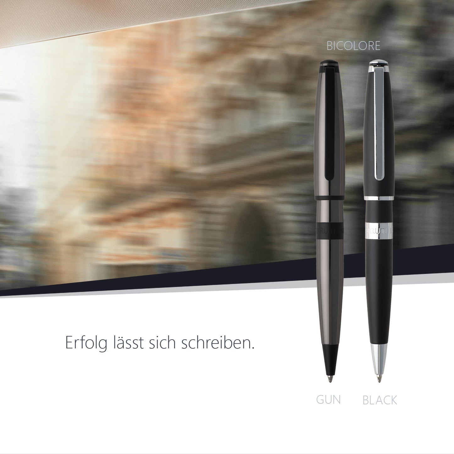 Cerruti 1881 Kugelschreiber BICOLORE Black