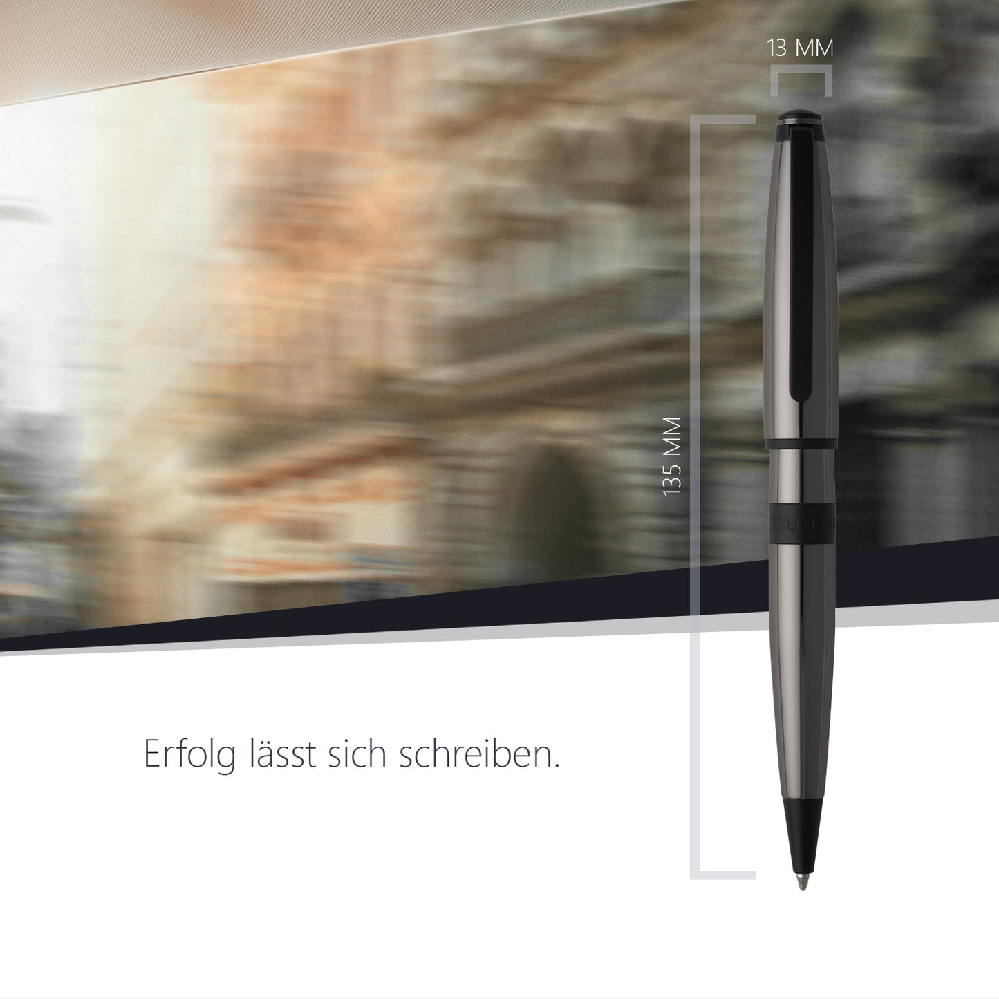 Cerruti 1881 Kugelschreiber BICOLORE Gun