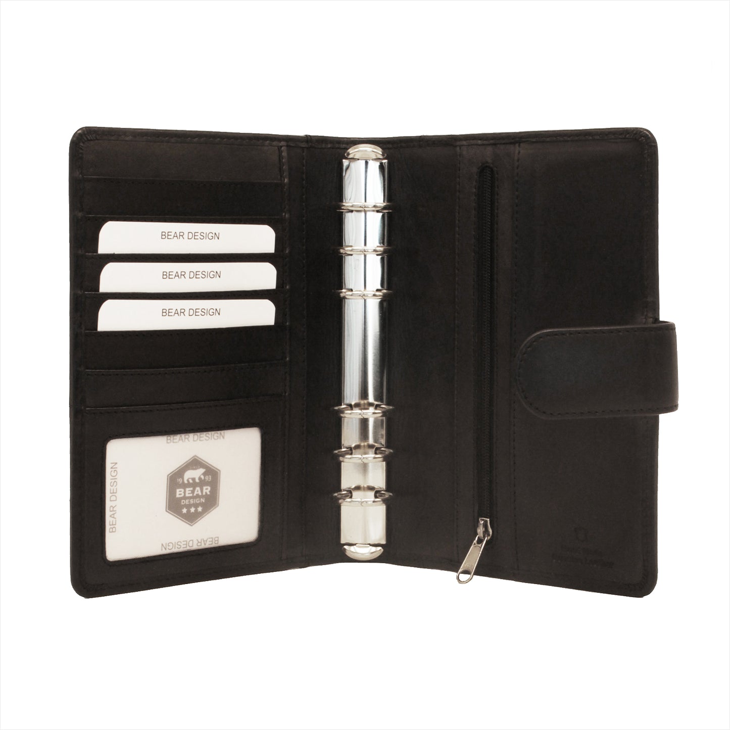Bear Design Schreibmappe A5 RENE Schwarz